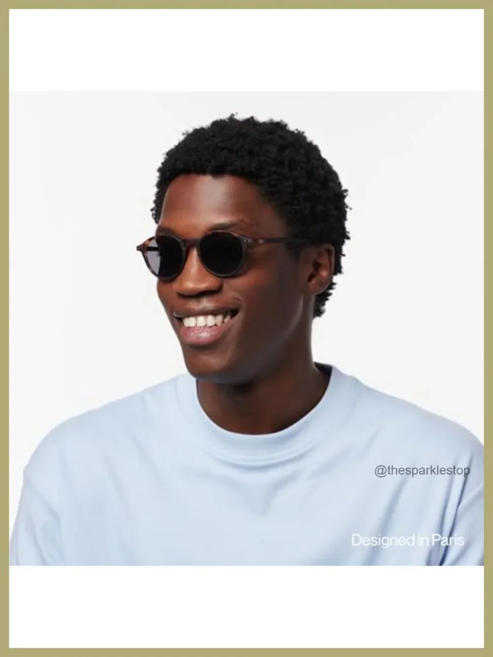 Unisex Square Sunglasses UV Protection Bio-Based Frame